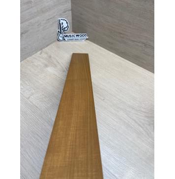 Клён Волнистый Печёный 180гр заготовка накладки для электрогитары Радиал А Волна АА 8.4х69-65х600 мм-9