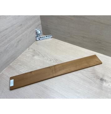 Клён Волнистый Печёный 180гр заготовка накладки для электрогитары Смешанный А Волна А 9х74х555 мм-5