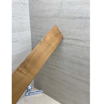 Клён Волнистый Печёный 180гр заготовка накладки для электрогитары Смешанный А Волна А 9х74х555 мм-13