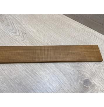 Клён Волнистый Печёный 180гр заготовка накладки для электрогитары Радиал АА Волна АА 8.4х65-60х518 мм-1