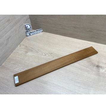 Клён Волнистый Печёный 180гр заготовка накладки для электрогитары Радиал АА Волна АА 8.4х65-60х518 мм-4