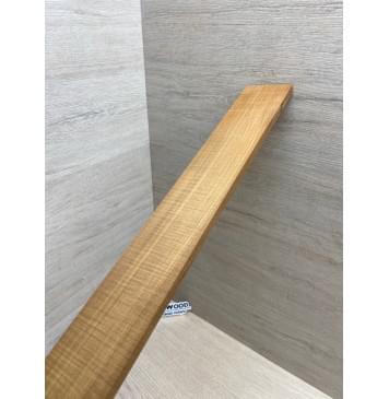 Клён Волнистый Печёный 180гр заготовка накладки для электрогитары Радиал АА Волна АА 8.4х65-60х518 мм-5