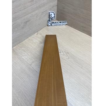 Клён Волнистый Печёный 180гр заготовка накладки для электрогитары Радиал АА Волна АА 8.4х65-60х518 мм-9