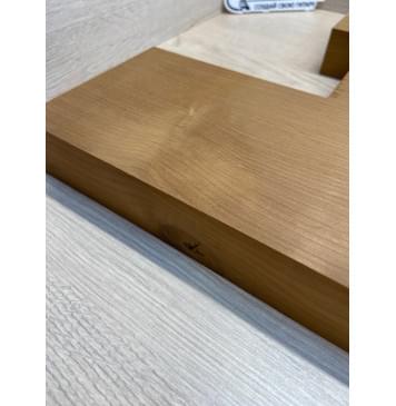 Ольха Печёная 180 гр заготовка корпуса Смешанный АА 41х(118-118-118)х(560-425-460) мм, из 3х частей, 436 кг/м3 Ольха Печёная 180 гр заготовка корпуса Смешанный АА 41х(118-118-118)х(560-425-460) мм, из 3х частей, 436 кг/м3-1