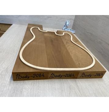 Ольха Печёная 180 гр заготовка корпуса Смешанный АА 41х(118-118-118)х(560-425-460) мм, из 3х частей, 436 кг/м3 Ольха Печёная 180 гр заготовка корпуса Смешанный АА 41х(118-118-118)х(560-425-460) мм, из 3х частей, 436 кг/м3-3