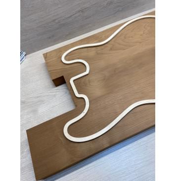 Ольха Печёная 180 гр заготовка корпуса Смешанный АА 41х(118-118-118)х(560-425-460) мм, из 3х частей, 436 кг/м3 Ольха Печёная 180 гр заготовка корпуса Смешанный АА 41х(118-118-118)х(560-425-460) мм, из 3х частей, 436 кг/м3-8