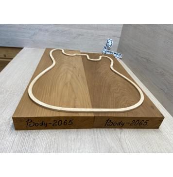 Ольха Печёная 180 гр заготовка корпуса Тангент АА 41х180х500-470 мм, 2шт, 434 кг/м3 (из разных досок) Ольха Печёная 180 гр заготовка корпуса Тангент АА 41х180х500-470 мм, 2шт, 434 кг/м3 (из разных досок)-3