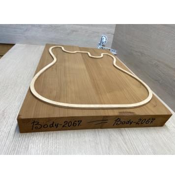 Ольха Печёная 180 гр заготовка корпуса Смешанный ААА 40.5х170х545-530 мм, 2шт, 450 кг/м3 Ольха Печёная 180 гр заготовка корпуса Смешанный ААА 40.5х170х545-530 мм, 2шт, 450 кг/м3-2