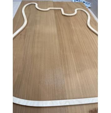 Ольха Печёная 180 гр заготовка корпуса Смешанный ААА 40.5х170х545-530 мм, 2шт, 450 кг/м3 Ольха Печёная 180 гр заготовка корпуса Смешанный ААА 40.5х170х545-530 мм, 2шт, 450 кг/м3-3