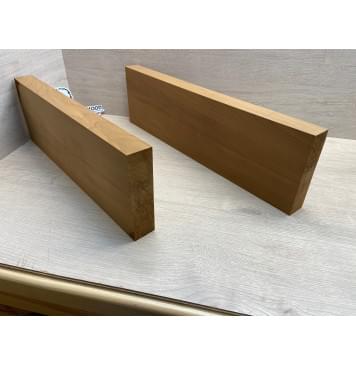 Ольха Печёная 180 гр заготовка корпуса Радиал АА 40х157х535-460 мм, 2шт, 433 кг/м3-9