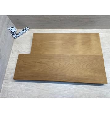 Ольха Печёная 180 гр заготовка корпуса Тангент АА 41х162х525-450 мм, 2шт, 453 кг/м3-0