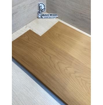 Ольха Печёная 180 гр заготовка корпуса Тангент АА 41х162х525-450 мм, 2шт, 453 кг/м3-1