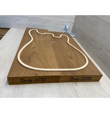 Ольха Печёная 180 гр заготовка корпуса Тангент А 40.5х183х535-500 мм, 2шт, 471 кг/м3 Ольха Печёная 180 гр заготовка корпуса Тангент А 40.5х183х535-500 мм, 2шт, 471 кг/м3-3