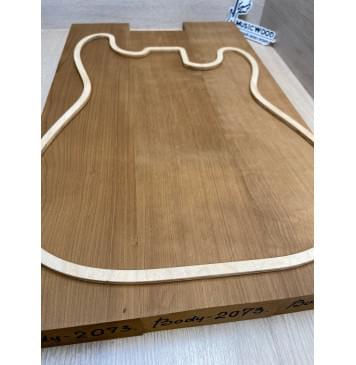 Ольха Печёная 180 гр заготовка корпуса Смешанный А 43х(113-110-110)х(560-520-565) мм, из 3х частей, 477 кг/м3 Ольха Печёная 180 гр заготовка корпуса Смешанный А 43х(113-110-110)х(560-520-565) мм, из 3х частей, 477 кг/м3-3