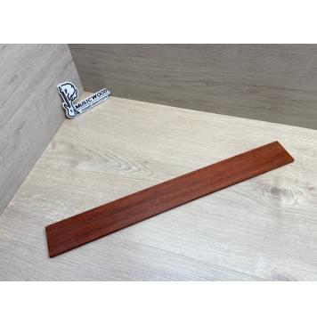 Падук заготовка накладки для электрогитары Радиал АА 8х60х545 мм-0