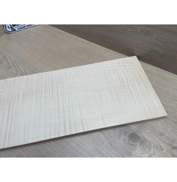 Клён Белый Явор , Волнистый заготовка на топ для Тревел гитары Смешанный ААА Волна ААА 11,5 (4)х180х545 мм (1 шт под распил) -9