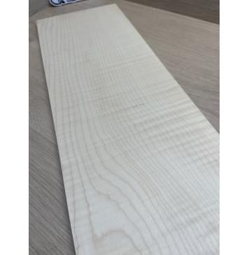 Клён Белый Явор , Волнистый заготовка на топ для Тревел гитары Смешанный ААА Волна ААА 11,5 (4)х180х545 мм (1 шт под распил) -3