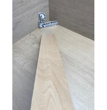 Клён Белый заготовка накладки для электрогитары Тангент АА 7х80х525 мм-5