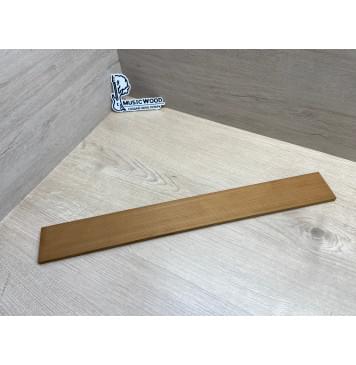Клён Печёный 180 гр заготовка накладки для электрогитары Радиал ААА 9х65х550 мм-0
