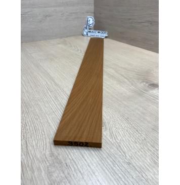 Клён Печёный 180 гр заготовка накладки для электрогитары Смешанный АА 9х62х585 мм-1