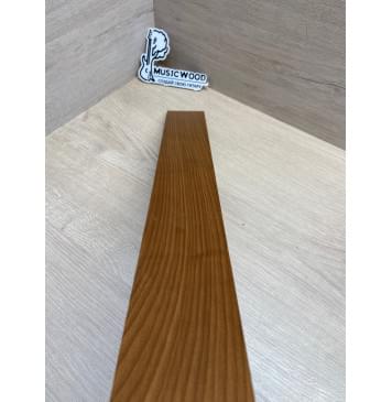 Клён Печёный 180 гр заготовка накладки для электрогитары Смешанный АА 9.8х65х570 мм-4