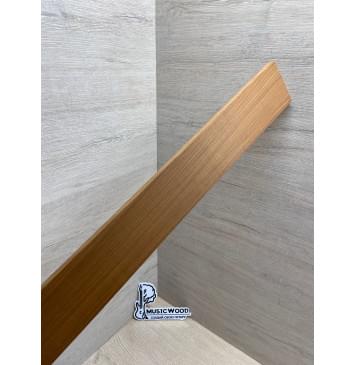 Клён Печёный 180 гр заготовка накладки для электрогитары Радиал АА 8.7х65-60х585 мм-9