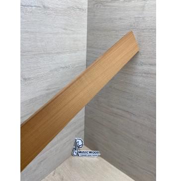 Клён Печёный 180 гр заготовка накладки для электрогитары Радиал АА 8.7х65-60х585 мм-10