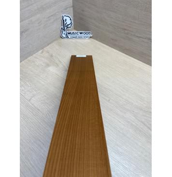 Клён Печёный 180 гр заготовка накладки для электрогитары Радиал АА 10х80х555 мм-9