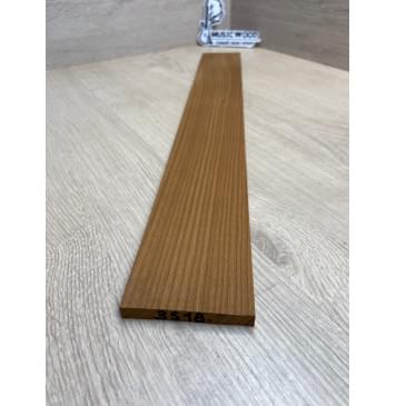 Клён Печёный 180 гр заготовка накладки для электрогитары Радиал А 9х72х560 мм-1