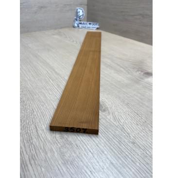 Клён Печёный 180 гр заготовка накладки для электрогитары Радиал А 9.6х65х548 мм-1