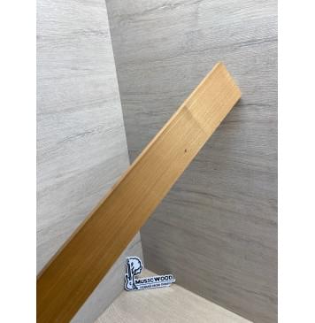 Клён Печёный 180 гр заготовка накладки для электрогитары Радиал А 9.6х65х548 мм-4