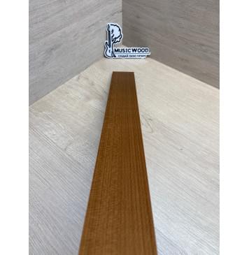 Клён Печёный 180 гр заготовка накладки для электрогитары Радиал ААААА 9.7х59х570 мм-5