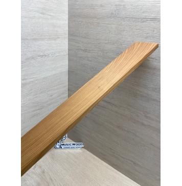 Клён Печёный 180 гр заготовка накладки для электрогитары Радиал А 9.5х65х570 мм-3