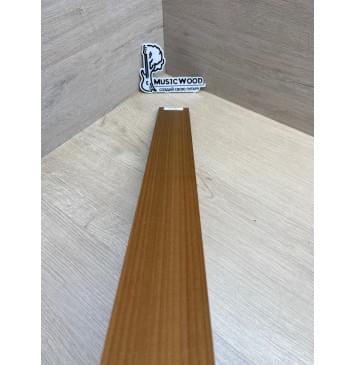 Клён Печёный 180 гр заготовка накладки для электрогитары Радиал ААА 9х58х565 мм-9
