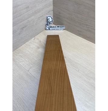 Клён Печёный 180 гр заготовка накладки для электрогитары Смешанный АА 11х75х560 мм-7