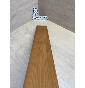 Клён Печёный 180 гр заготовка накладки для электрогитары Радиал А 11х80х552 мм-6