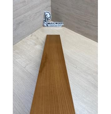 Клён Печёный 180 гр заготовка накладки для электрогитары Радиал А 11х80х552 мм-7