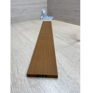 Клён Печёный 180 гр заготовка накладки для электрогитары Радиал АА 9х73х552 мм-1