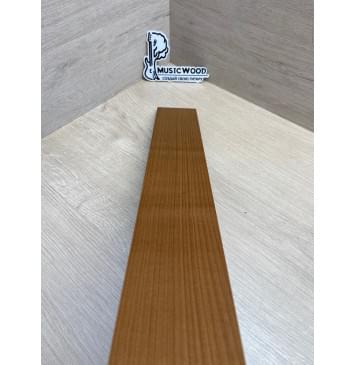 Клён Печёный 180 гр заготовка накладки для электрогитары Радиал АА 9х73х552 мм-5