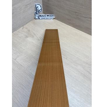 Клён Печёный 180 гр заготовка накладки для электрогитары Радиал АА 9х73х552 мм-4