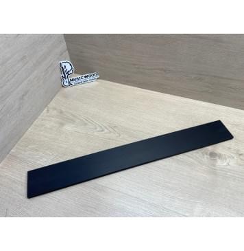 Граб Black заготовка накладки для электрогитары Смешанный АА 9х68х570 мм-0