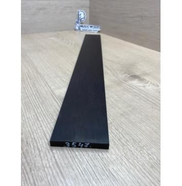 Граб Black заготовка накладки для электрогитары Смешанный АА 9х68х570 мм-3