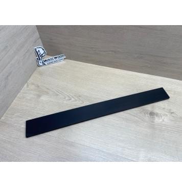 Граб Black заготовка накладки для электрогитары Смешанный АА 9,2х60-53х553 мм-0