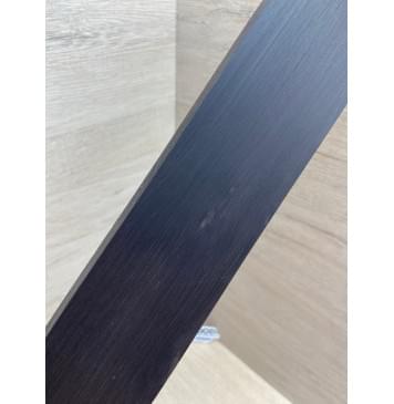 Граб Black заготовка накладки для электрогитары Смешанный АА 9,2х60-53х553 мм-8