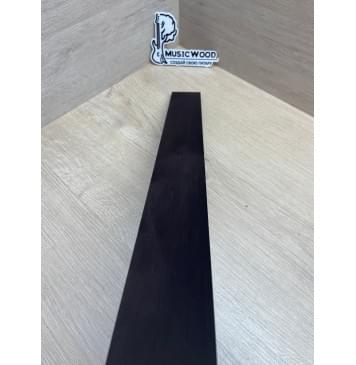 Граб Black заготовка накладки для электрогитары Смешанный АА 9,2х60-53х553 мм-11