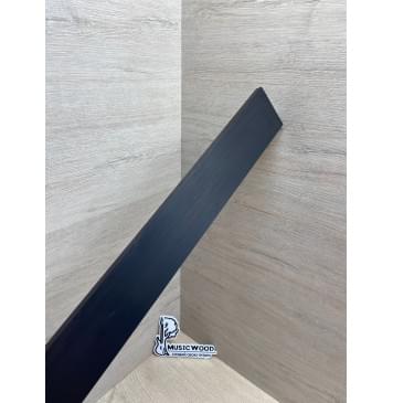 Граб Black заготовка накладки для электрогитары Смешанный АА 9,2х60-53х553 мм-13