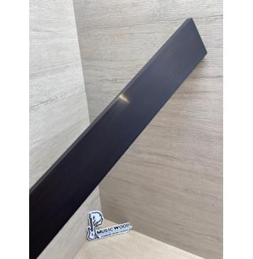 Граб Black заготовка накладки для электрогитары Смешанный А 9х67х543 мм-5