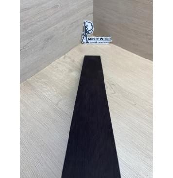 Граб Black заготовка накладки для электрогитары Смешанный А 9х67х543 мм-7