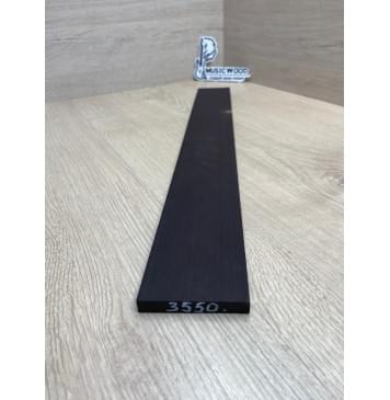 Граб Black заготовка накладки для электрогитары Смешанный А 10х67х543 мм-3