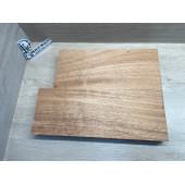 Махагон Африканский Кая заготовка корпуса Смешанный ААА 49х171х(459-400) мм, 2 шт., 469 кг/м3 (уценка - трещина)